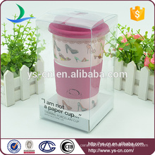 2015 Wholesale Ceramic Large Gift Mug With Lid